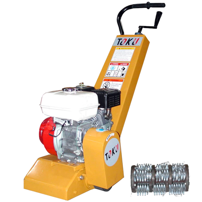 TOKU Concrete Planer Honda Engine GX-160 225mm 75kg TKFG-200H